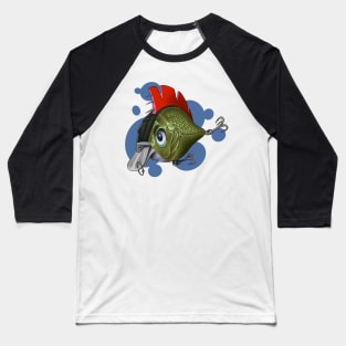 Punk rock fishing lure Baseball T-Shirt